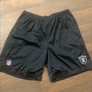 Men’s Reebok NFL Oakland Raiders mesh shorts